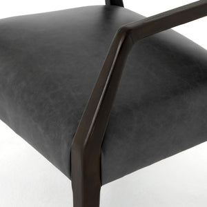 Tyler Arm Chair - Chaps Ebony