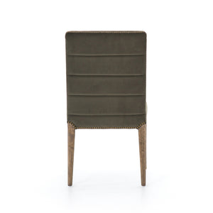 Nate Dining Chair - Sage Green Velvet