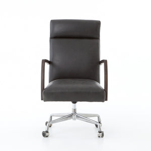 Bryson Desk Chair - Chaps Ebony