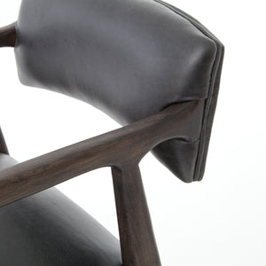 Tyler Bar Stool -  Chaps Ebony