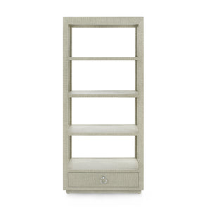 Etagere in Moss Gray Tweed | Camilla v