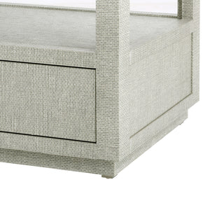 Etagere in Moss Gray Tweed | Camilla v