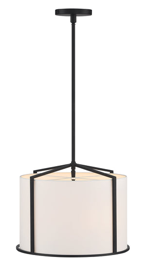 Carlyn 4 Light Black Pendant
