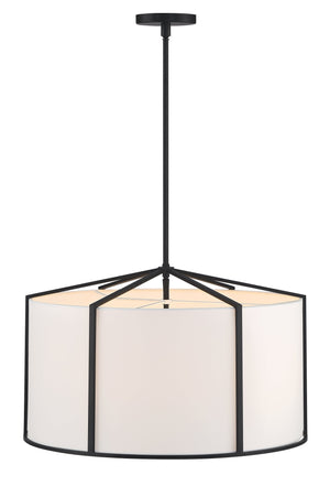 Carlyn 6 Light Black Pendant