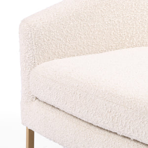 Corbin Club Chair - Cream Boucle