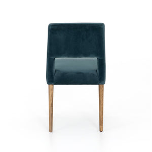 Joseph Dining Chair - Teal Velvet