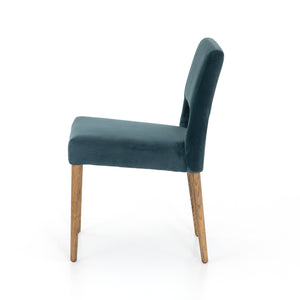 Joseph Dining Chair - Teal Velvet