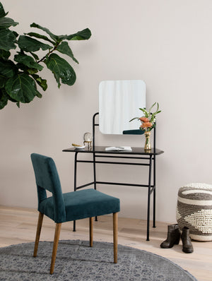 Joseph Dining Chair - Teal Velvet