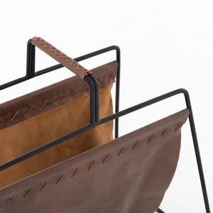 Aesop Magazine Rack - Patina Brown