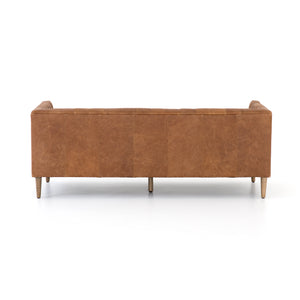 Williams Leather Sofa  - Nat Wash Camel