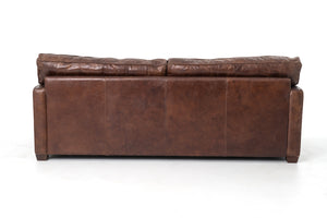 Larkin Leather Sofa - Cigar Brown