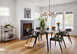 Pellman Multi-Globe Chandelier - Matte Brass