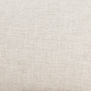 Liam Left Curved Sofa Piece - Cream Linen