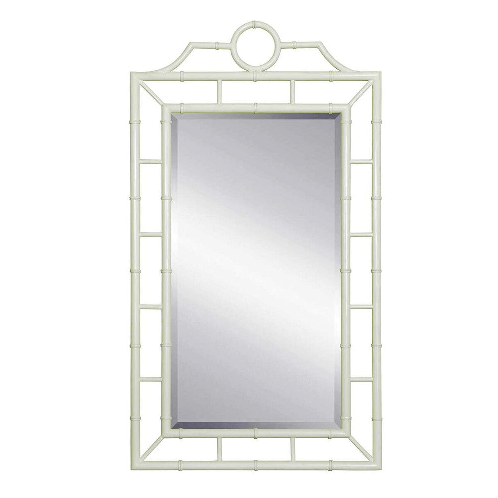 Mirror – White Lacquer | Fretwork Collection | Villa & House