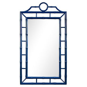 Mirror – Navy Lacquer | Fretwork Collection | Villa & House