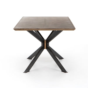 Spider Dining Table - 94"-English Bright Brass Clad