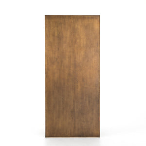 Spider Dining Table - 94"-English Bright Brass Clad