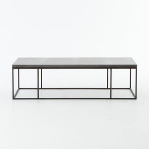 Harlow Iron Coffee Table - Bluestone