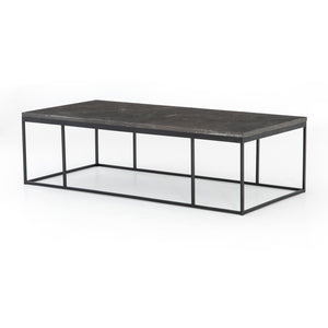 Harlow Iron Coffee Table - Bluestone