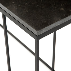 Harlow Iron Console Table - Bluestone