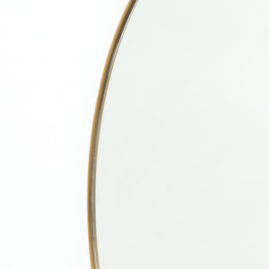 Bellvue Round Mirror - Polished Brass