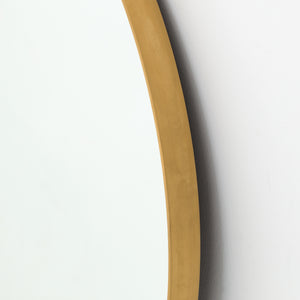 Bellvue Round Mirror - Polished Brass