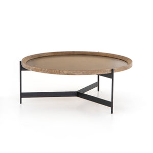 Nathaniel Round Industrial Coffee Table