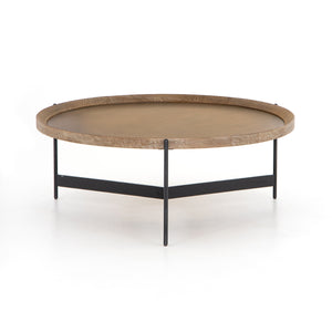 Nathaniel Round Industrial Coffee Table
