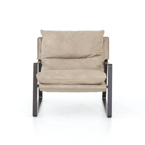Emmett Sling Chair - Umber Natural Leather