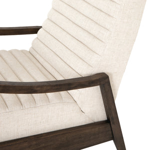 Kensington - Chance Recliner-Linen Natural