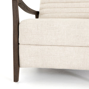 Kensington - Chance Recliner-Linen Natural