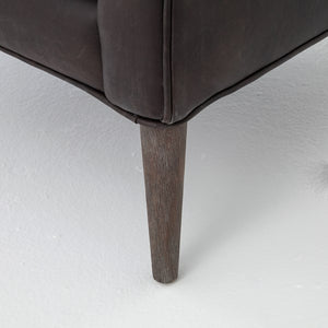 Marlow Wing Chair-Vintage Black