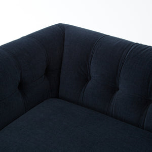 Griffon Chesterfield Tufted Sofa - Plush Navy