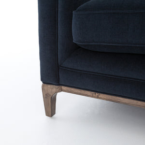 Griffon Chesterfield Tufted Sofa - Plush Navy