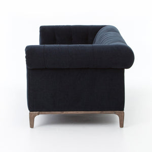 Griffon Chesterfield Tufted Sofa - Plush Navy