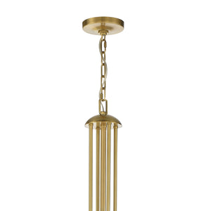 Clover 24 Light Aged Brass Chandelier