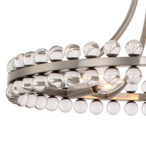 Clover 4 Light Aged Brass Ceiling Mount