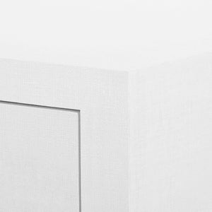 1-Drawer Side Table in White | Claudette Collection | Villa & House