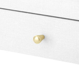 1-Drawer Side Table in White | Claudette Collection | Villa & House