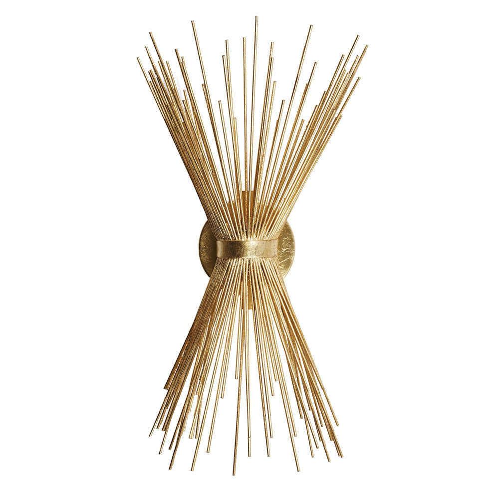 Worlds Away Cornell Spray Sconce in Gold Leaf, image size:1000x1000