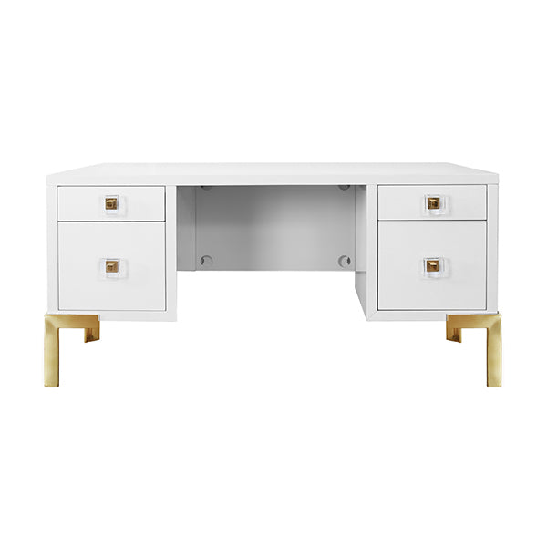 Worlds Away - COSBY WH (White w/ Brass Base)