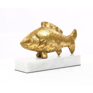 Fish Statue in Gold | Carp Collection | Villa & House