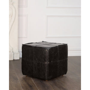 Leather Cube Arg Black