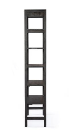 CAPRICE LARGE BOOKSHELF-BLACK WASH MANGO