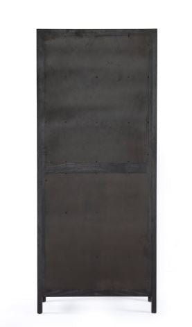 CAPRICE LARGE BOOKSHELF-BLACK WASH MANGO