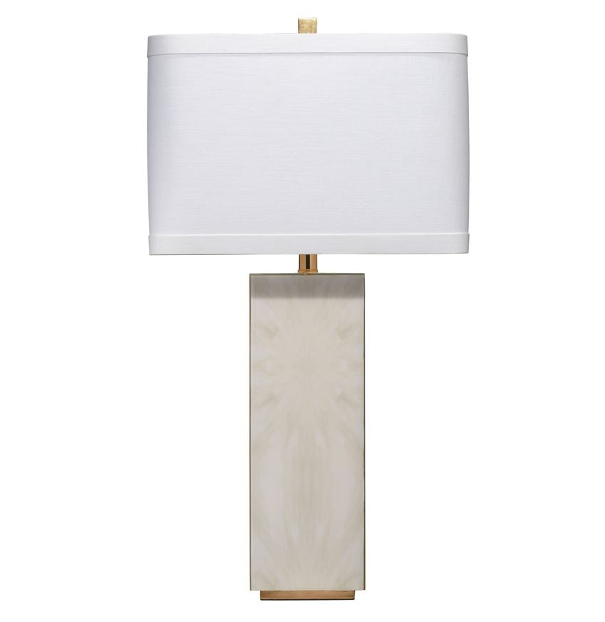 Reflection Table Lamp - Horn Lacquer w/ Gold Leaf Accents