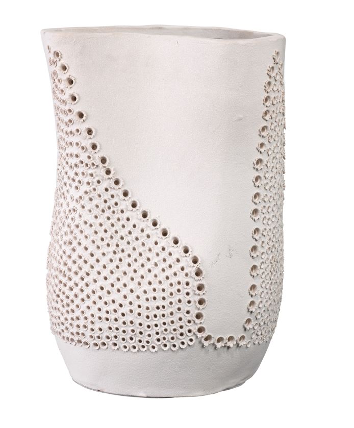 Moonrise Vase -  Matte White Porcelain