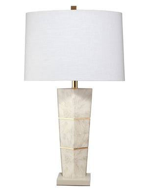 Spectacle Table Lamp - Horn Lacquer w/ Gold Leaf Accents