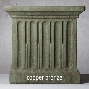 Ravenna Twisted Urn Planter - Aged Limestone (14 finishes available)