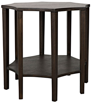 Ariana Side Table - Ebony Walnut